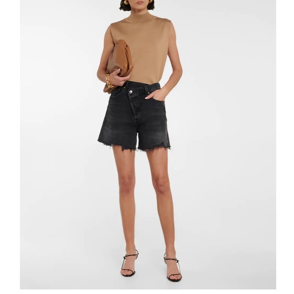Agolde Pants - NWT Agolde Criss Cross Short / black